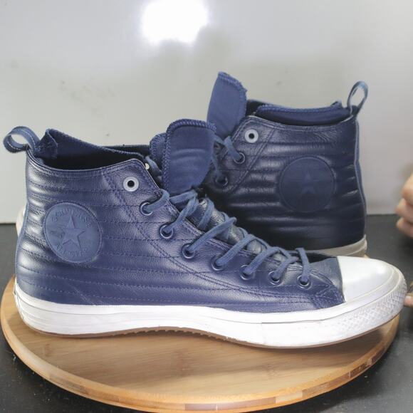 Mens Converse Chuck Taylor All Star Hi Size 11 008085 Mid Night Blue Sneakers - Picture 6 of 9